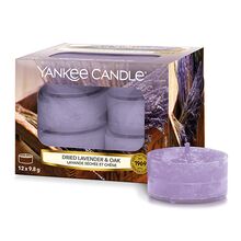 Yankee candle čaj.sv.12ks Dried Lavender & Oak