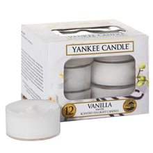 Yankee candle čaj.sv.12ks Vanilla