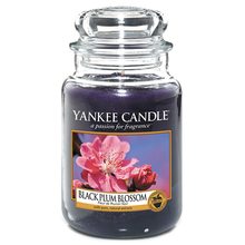 Yankee candle sklo Black Plum Blossom