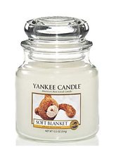 Yankee candle sklo Soft Blanket