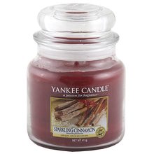 Yankee candle sklo Sparkling Cinnamon