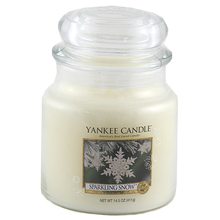 Yankee candle sklo Sparkling Snow