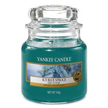 Yankee candle sklo1 Icy Blue Spruce
