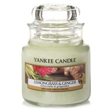 Yankee candle sklo1 Lemongrass & Ginger